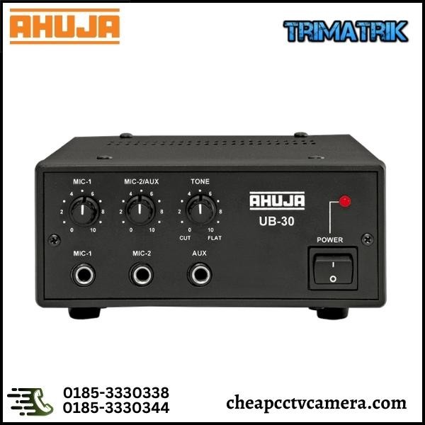 Ahuja UB-30 25 WATTS LOW WATTAGE PA MIXER AMPLIFIER